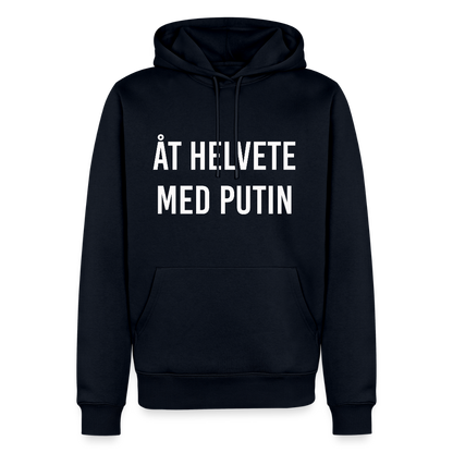 Åt helvete med Putin (Premiumluvtröja herr-edition) - marinblå