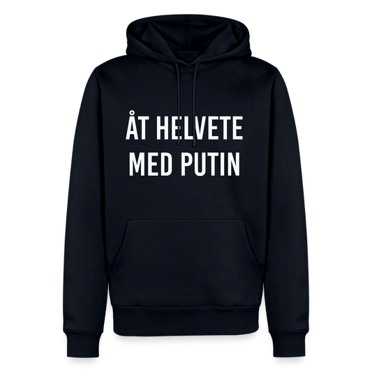 Åt helvete med Putin (Premiumluvtröja herr-edition) - marinblå