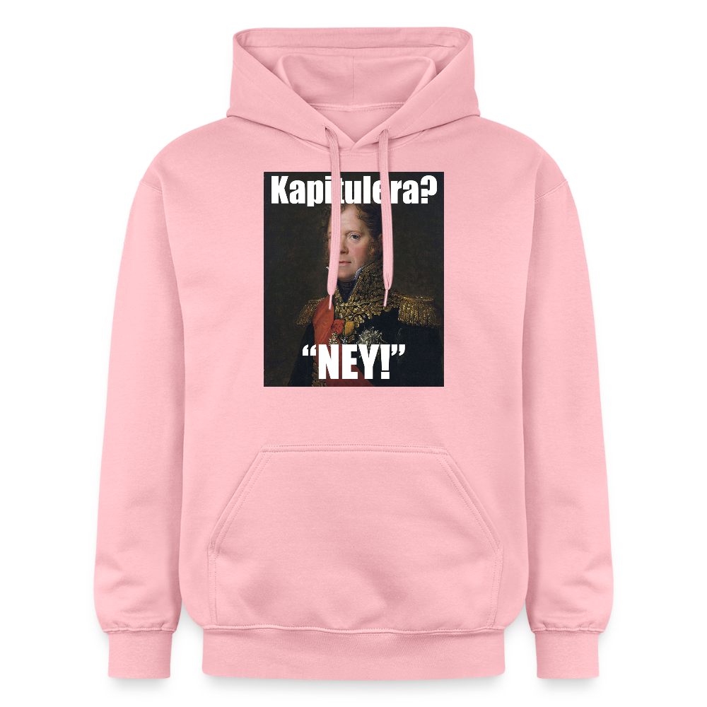 Kapitulera? Ney! luvtröja unisex-edition) - ljusrosa