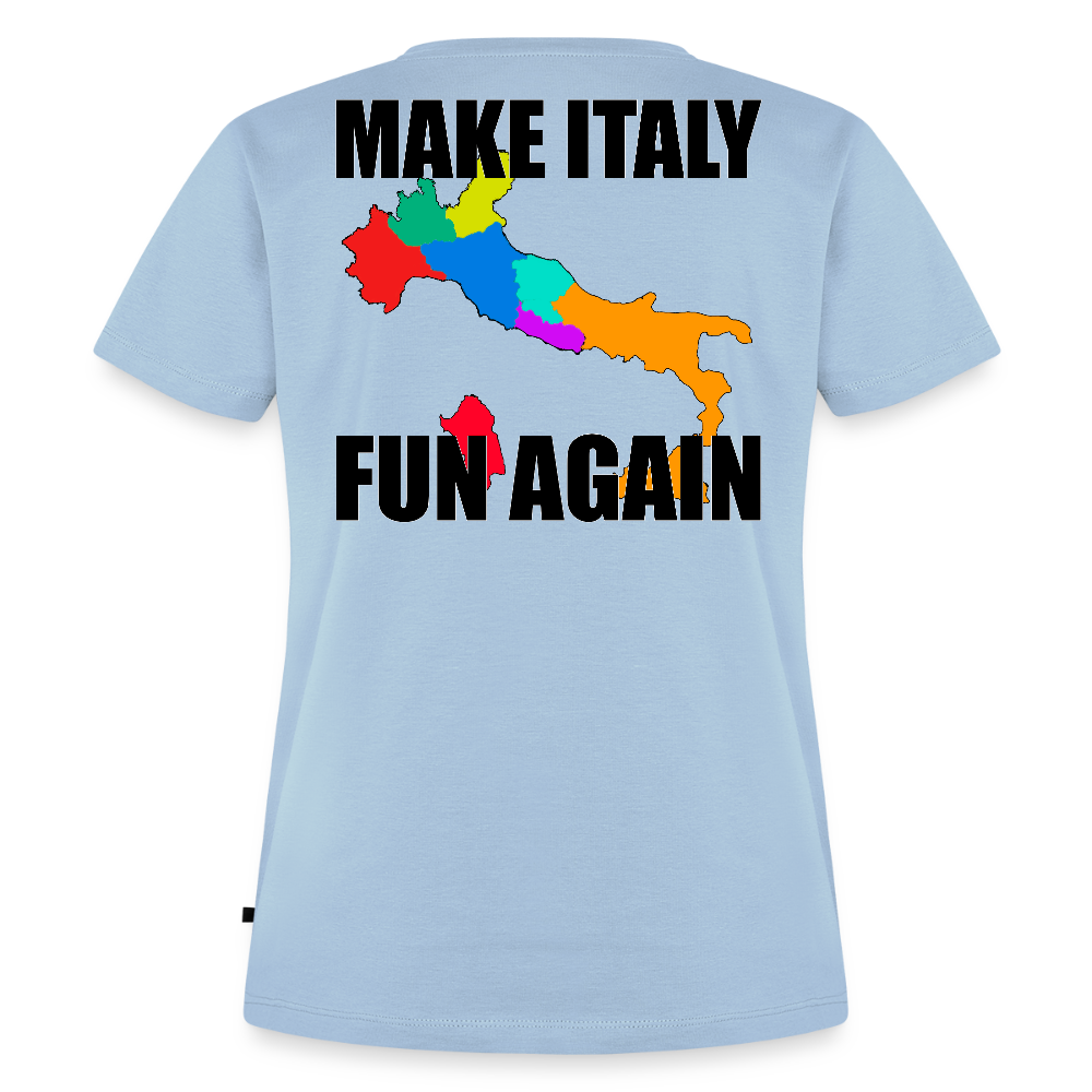 Make Italy Fun Again (Premium-T-shirt dam-edition) - ljusblå