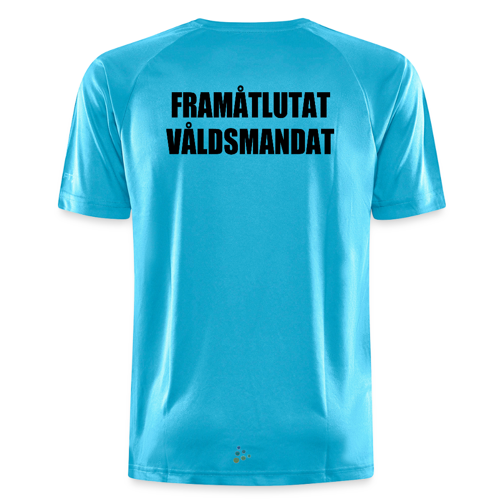 Framåtlutat Våldsmandat (tränings-T-shirt Herr) - hawaiiblå
