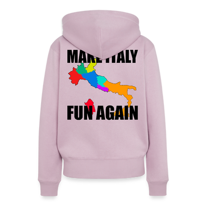 Make Italy Fun Again (Premiumluvtröja dam-edition) - gammalrosa