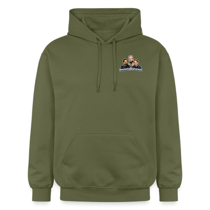 Åt helvete med Putin  (unisex hoodie-edition) - Militärgrön