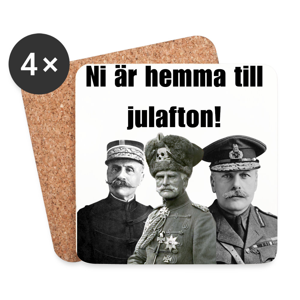 Underlägg (4-pack) - vit