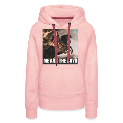 Karl X & boysen (Premiumluvtröja dam-edition) - kristallrosa