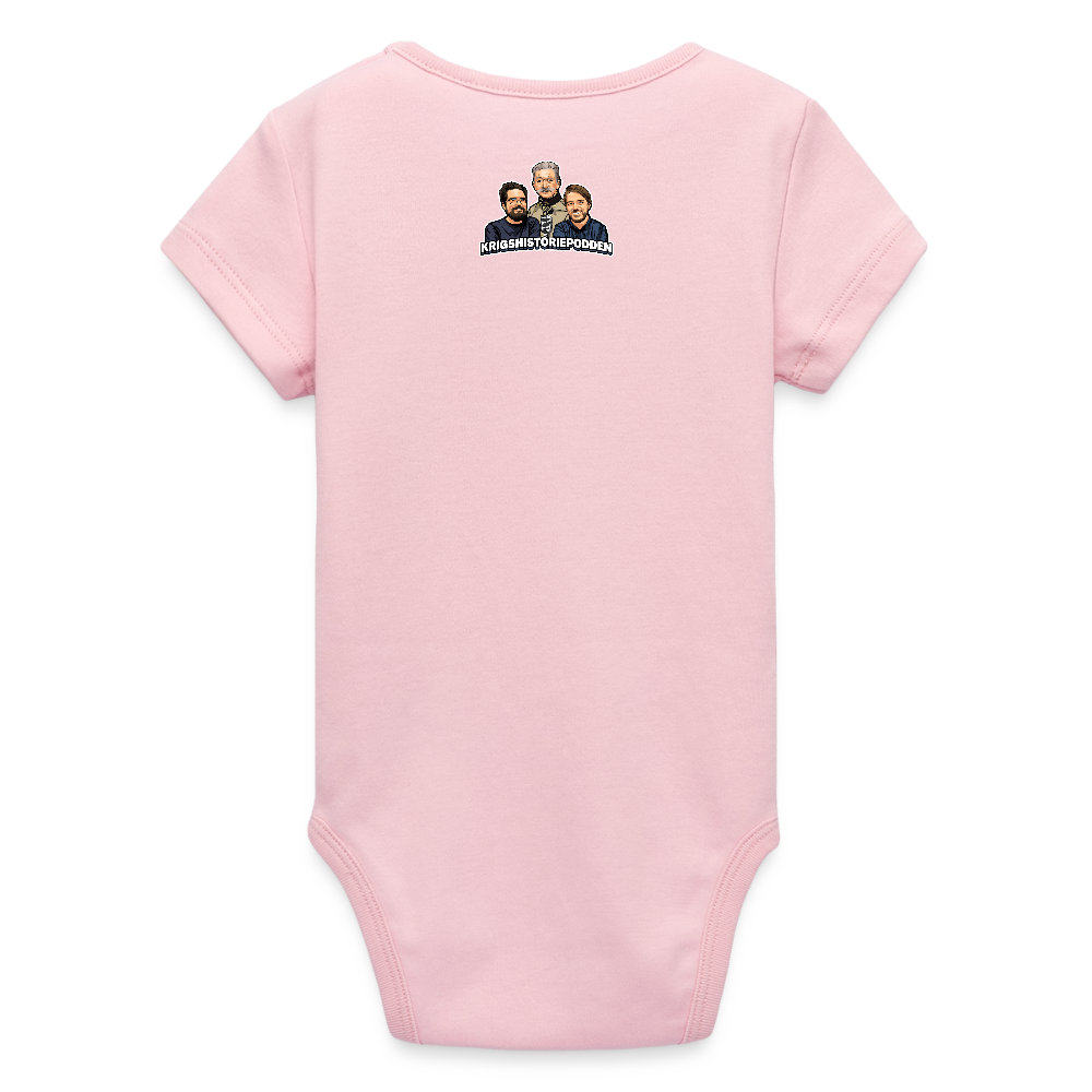 Danskjävlar! (ekologisk kortärmad babybody-edition) - ljusrosa