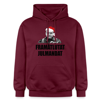 Frammåtlutat Julmandat (premiumluvtröja herr-edition) - Maroon