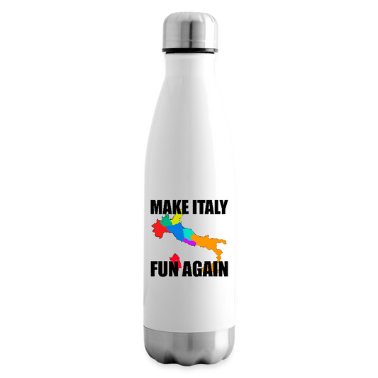 Make Italy Fun Again (Termosflaska-edition) - vit