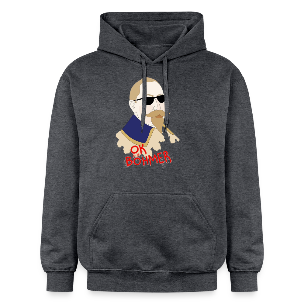 OK Böhmer (luvtröja unisex-edition) - mörkgråmelerad