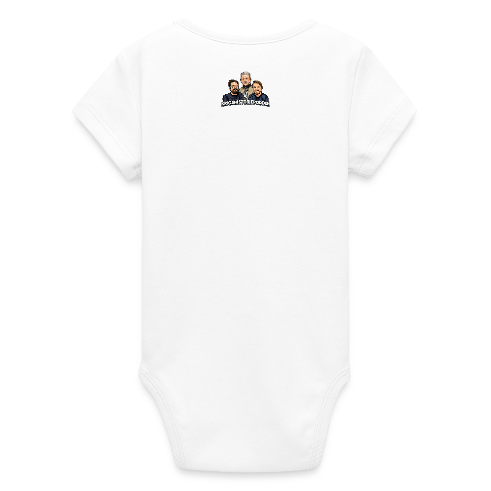 Make Italy Fun Again (Ekologisk kortärmad babybody-edition) - vit