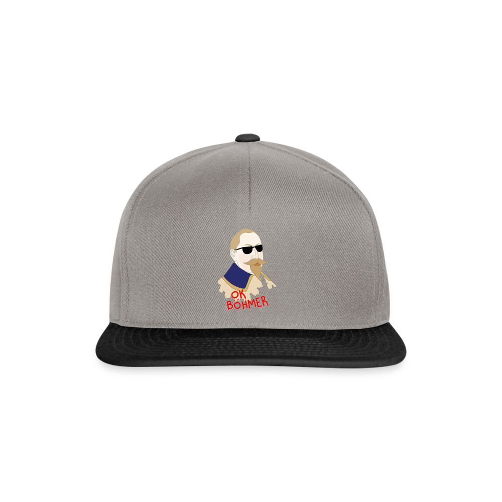 OK Böhmer (Snapbackkeps-edition) - grafitgrå/svart