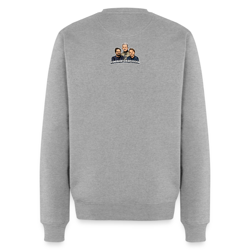 Michel Ney fryser aldrig! (Premiumtröja herr-edition) - gråmelerad