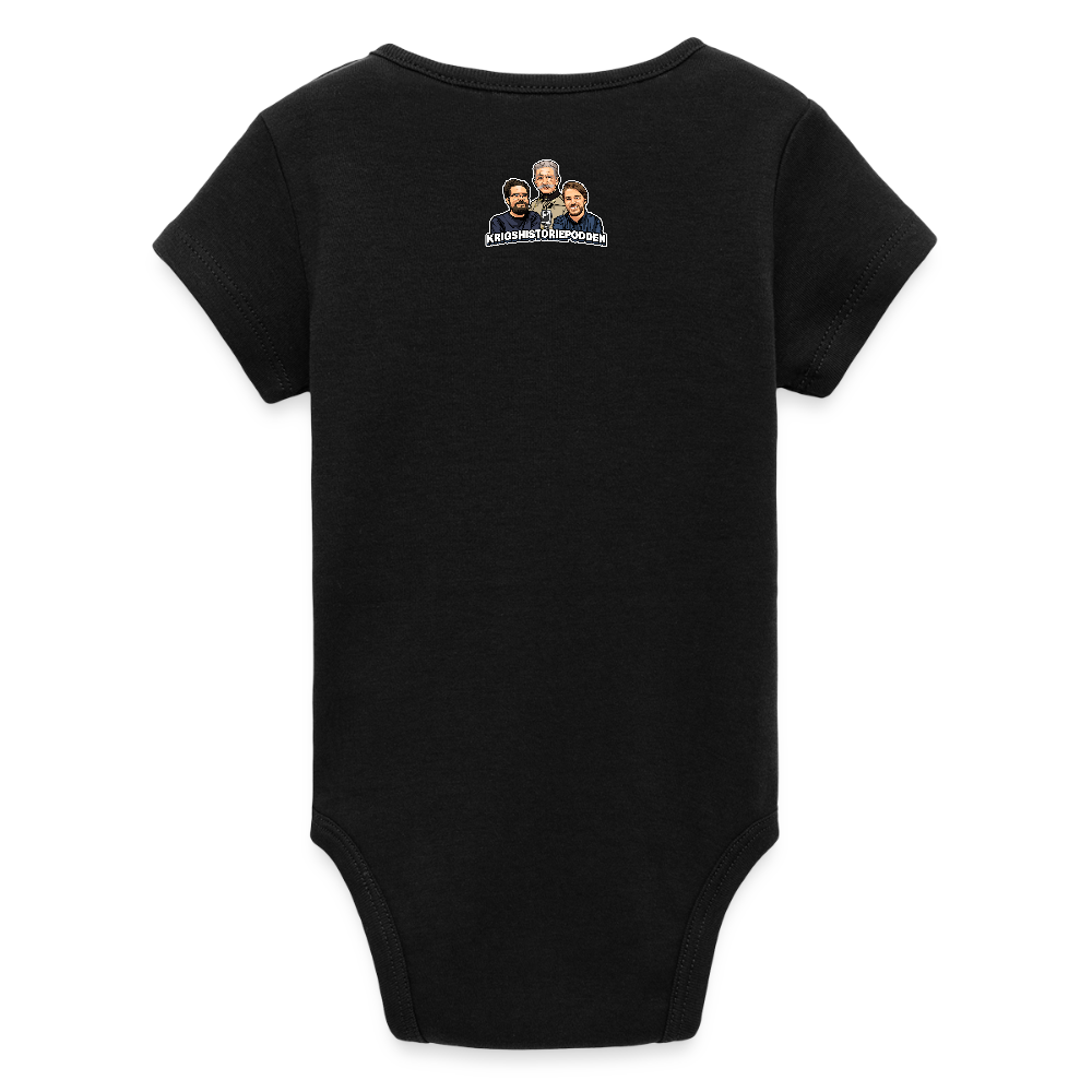 Sankt Conrads lärjungar (ekologisk kortärmad babybody-edition) - svart