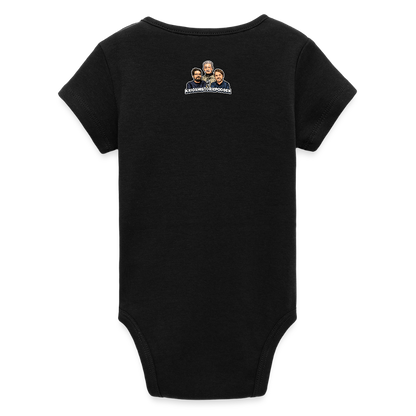Sankt Conrads lärjungar (ekologisk kortärmad babybody-edition) - svart