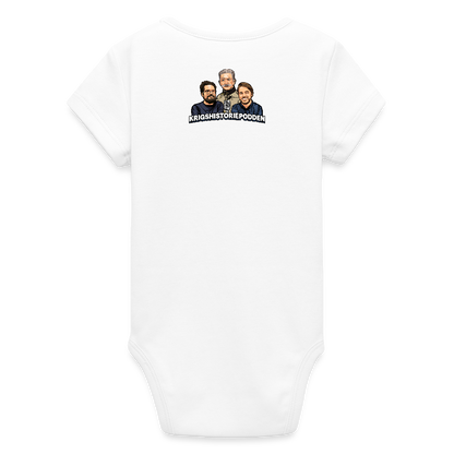 #WWCD (ekologisk kortärmad babybody-edition) - vit