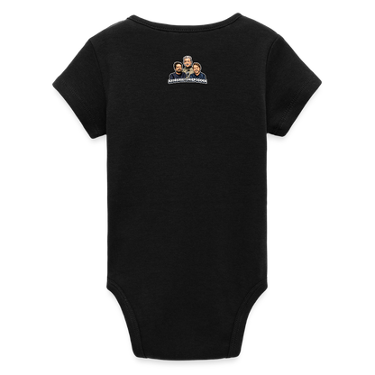 Fucka aldrig med Vietnam (ekologisk kortärmad babybody-edition) - svart