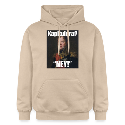 Kapitulera? Ney! luvtröja unisex-edition) - sand