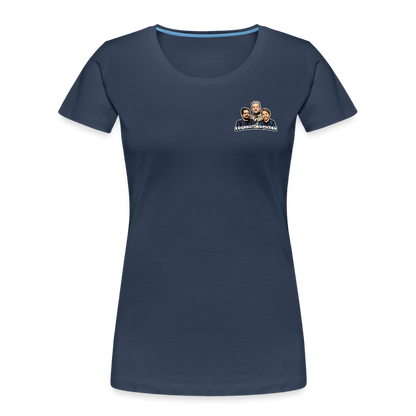 Automatkanon, vår kulturkanon (ekologisk premium-T-shirt dam-edition) - marinblå