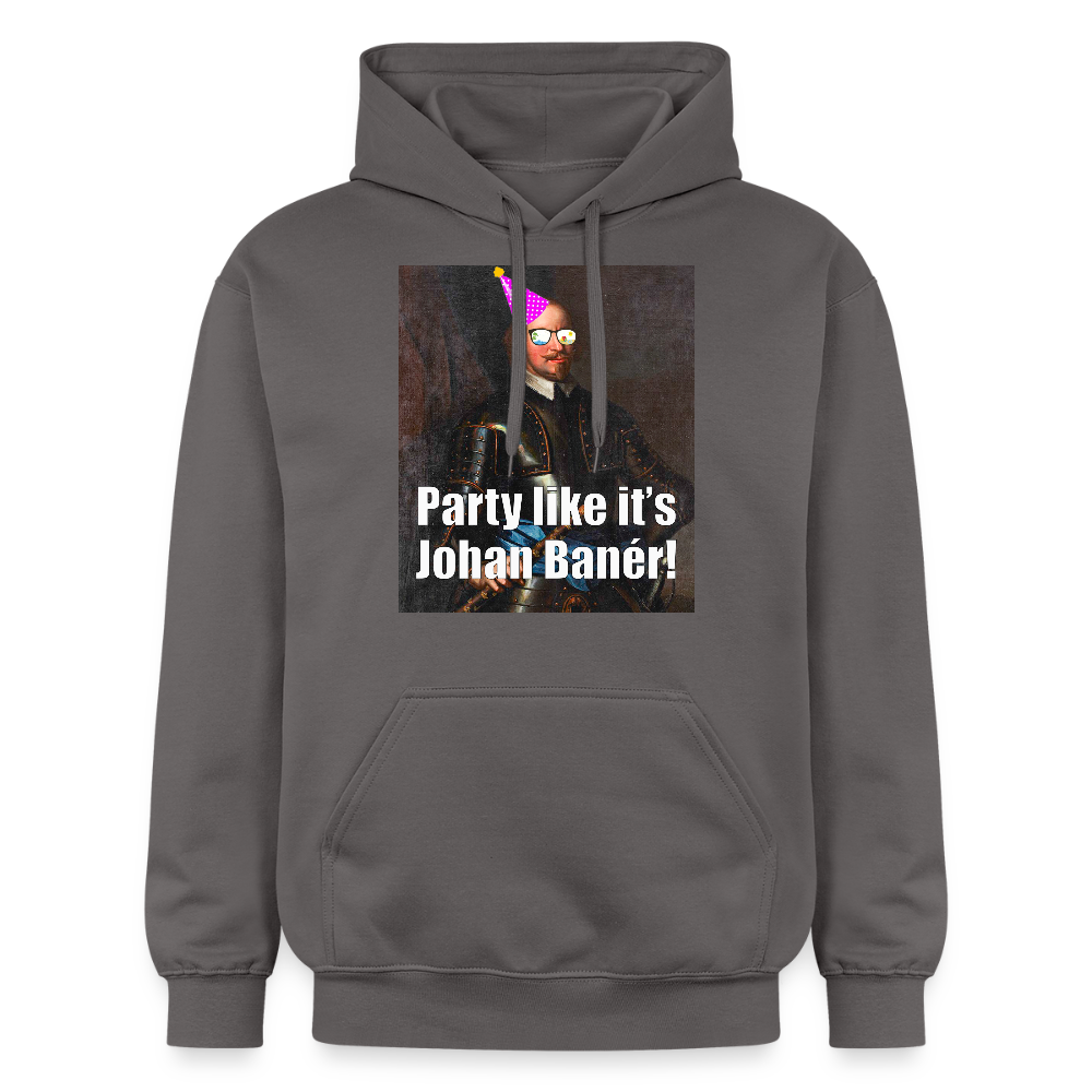 Party like it's Johan Banér! luvtröja unisex-edition - mörkgrå