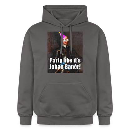 Party like it's Johan Banér! luvtröja unisex-edition - mörkgrå