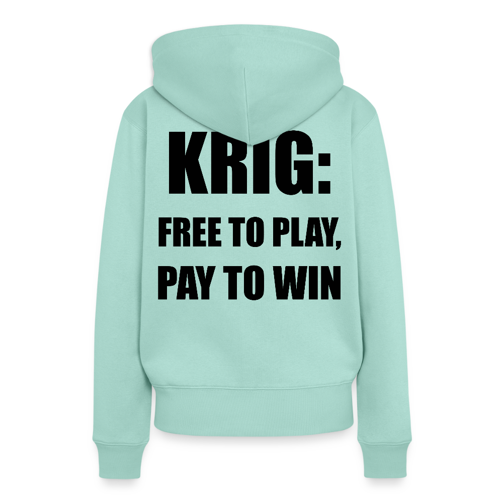 Krig: free to play, pay to win (premiumluvtröja herr-edition) - mint 