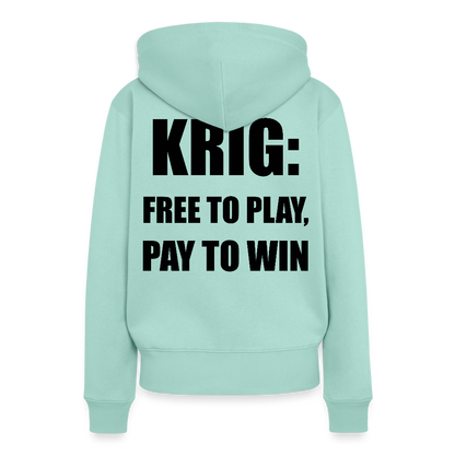 Krig: free to play, pay to win (premiumluvtröja herr-edition) - mint 