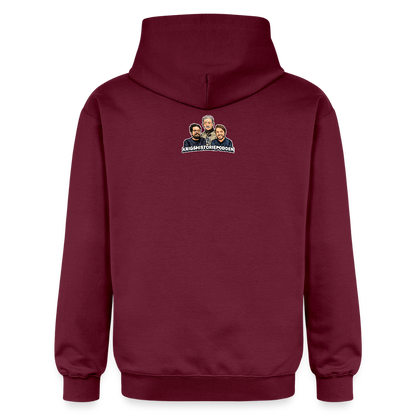 Varm saft-skalan (luvtröja unisex-edition) - Maroon