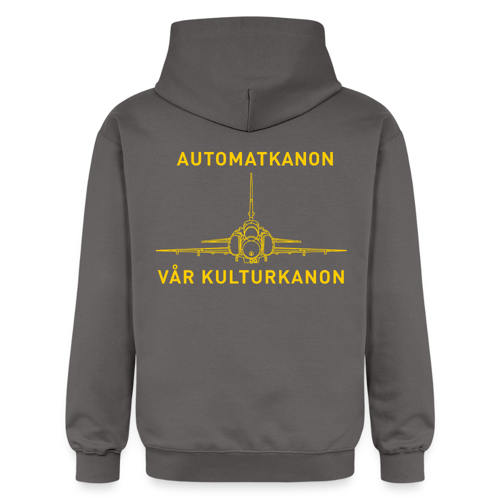 Automatkanon, vår kulturkanon (premiumluvtröja herr-edition) - mörkgrå