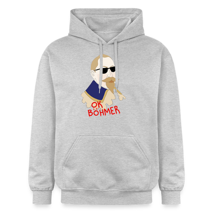 OK Böhmer (luvtröja unisex-edition) - ljusgråmelerad