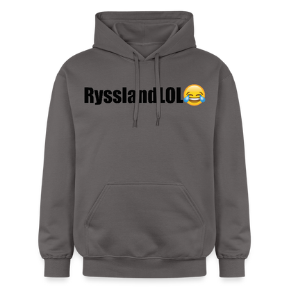 RysslandLOL (luvtröja unisex-edition) - mörkgrå
