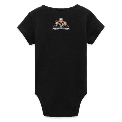 Party like it's Johan Banér! (ekologisk kortärmad babybody-edition) - svart
