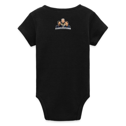 Danskjävlar! (ekologisk kortärmad babybody-edition) - svart