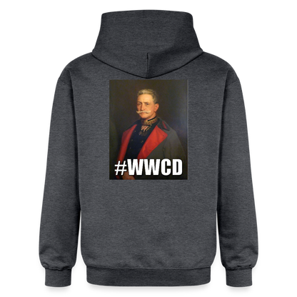 #WWCD (luvtröja unisex-edition) - mörkgråmelerad