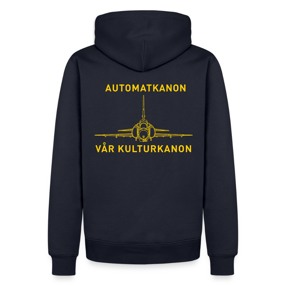 Automatkanon, vår kulturkanon (premiumluvtröja herr-edition) - marinblå