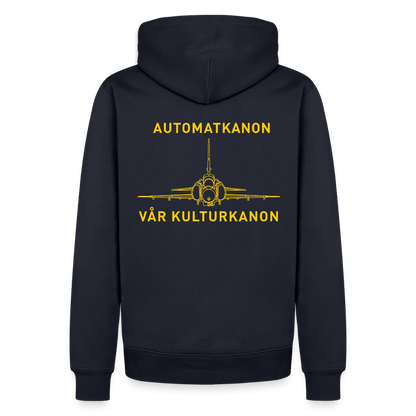 Automatkanon, vår kulturkanon (premiumluvtröja herr-edition) - marinblå