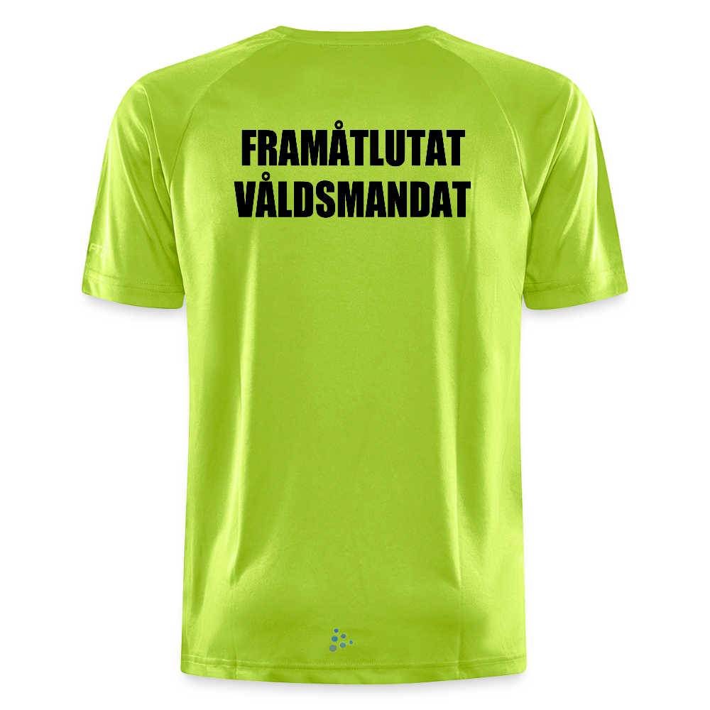 Framåtlutat Våldsmandat (tränings-T-shirt Herr) - äppelgrön