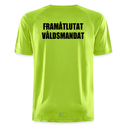 Framåtlutat Våldsmandat (tränings-T-shirt Herr) - äppelgrön