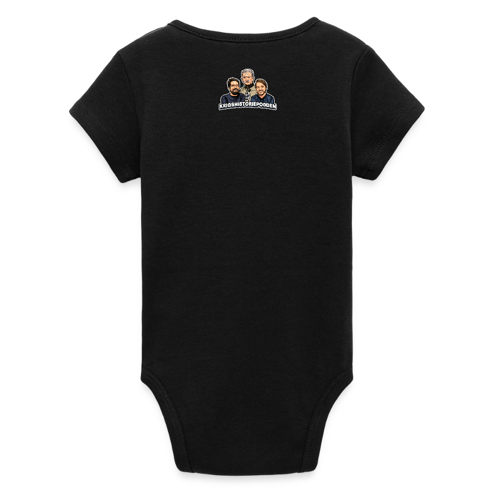 Danzig delenda est (Ekologisk kortärmad babybody-edition) - svart