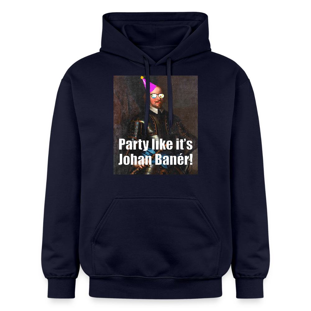 Party like it's Johan Banér! luvtröja unisex-edition - marinblå
