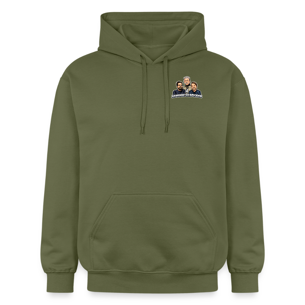 30-åriga kriget on tour (luvtröja unisex-edition) - Militärgrön