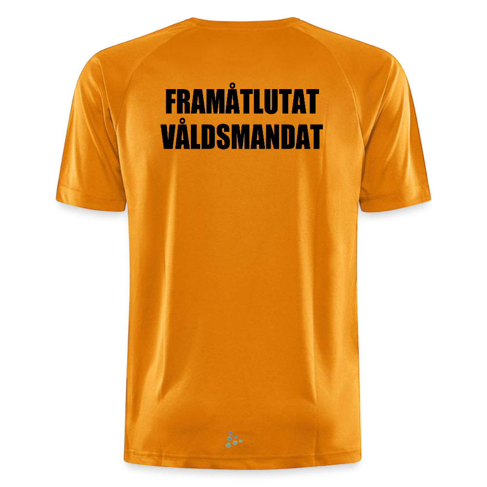 Framåtlutat Våldsmandat (tränings-T-shirt Herr) - ljusorange