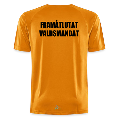 Framåtlutat Våldsmandat (tränings-T-shirt Herr) - ljusorange