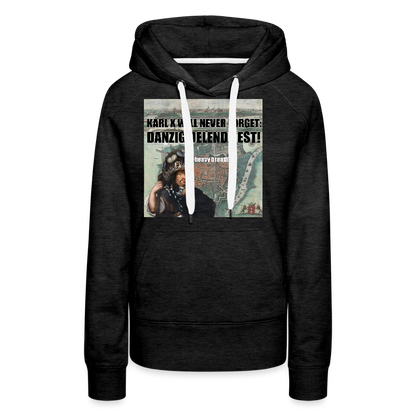 Danzig delenda est (Premiumluvtröja dam-edition) - kolgrå
