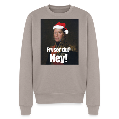 Michel Ney fryser aldrig! (Premiumtröja herr-edition) - brungrå