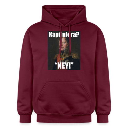 Kapitulera? Ney! luvtröja unisex-edition) - Maroon