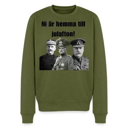 "Hemma till jul!" (premiumtröja herr-edition) - kaki