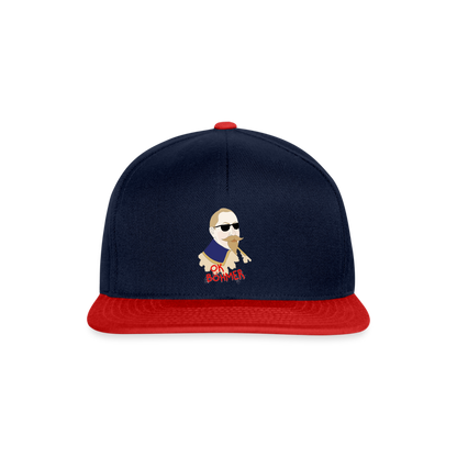 OK Böhmer (Snapbackkeps-edition) - marinblå/röd
