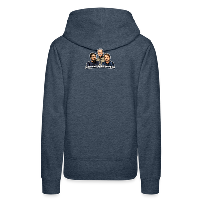 Danzig delenda est (Premiumluvtröja dam-edition) - jeansblå