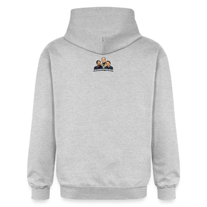 Lägg ner fem dagis - köp en Viggen (luvtröja unisex-edition) - ljusgråmelerad