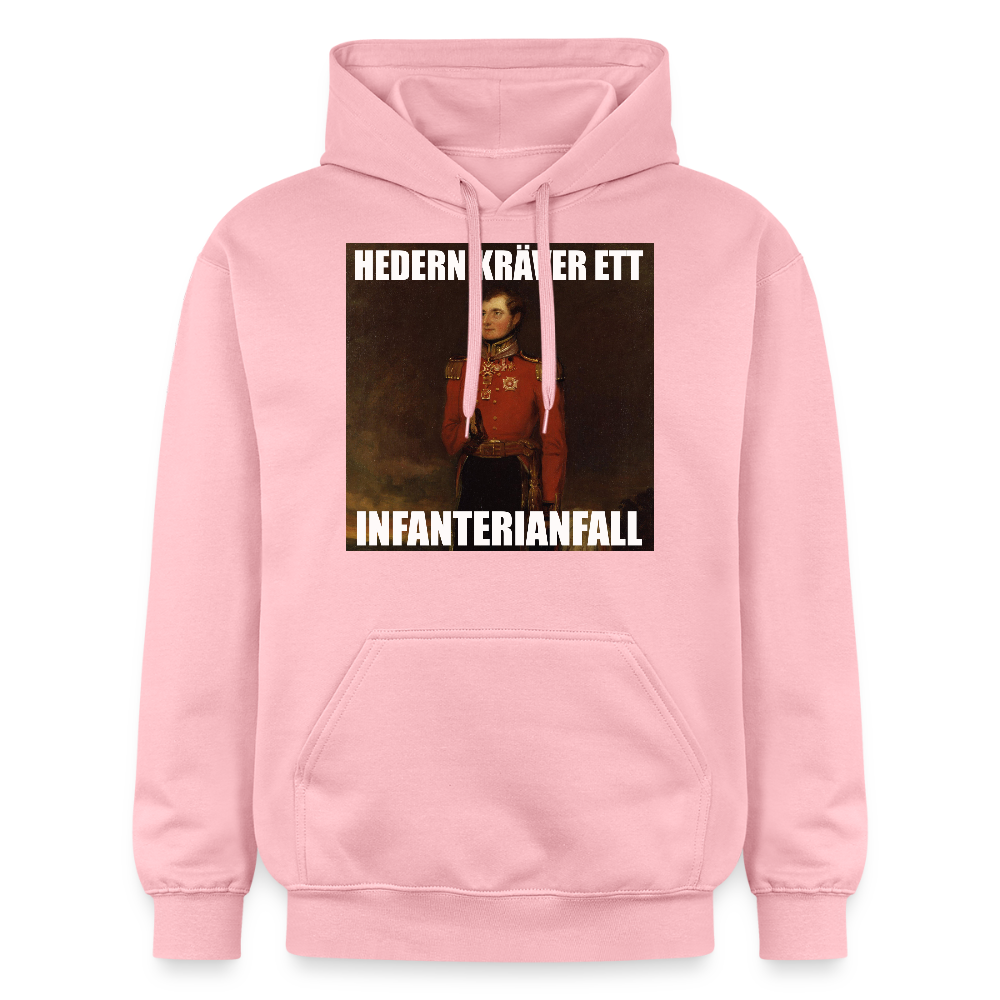 Hedern kräver ett infanterianfall luvtröja unisex-edition - ljusrosa